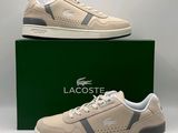 Chaussures de tennis Lacoste pour homme, en beige et gris