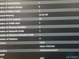a lot of information on the display of a computer