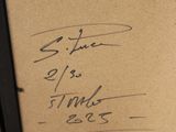 a picture of a piece of cardboard with writing on it
