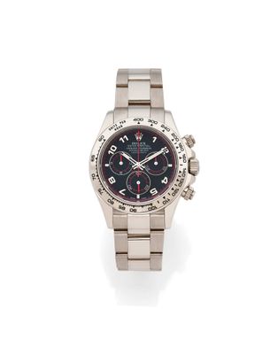 Rolex : une montre-bracelet chronographe à remontage manuel en acier inoxydable