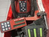 a red box that has a red and black object in it