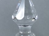 an image of a clear glass bottle with a glass stopper