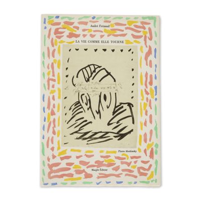 un livre sur lequel figure le dessin d'un homme coiffé d'un chapeau