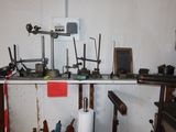a picture of a workbench with tools on top of it