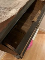 Cabinet en placage et bois noirci (photo 5)