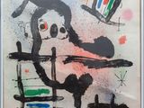 an image of a picture of a painting on a wall