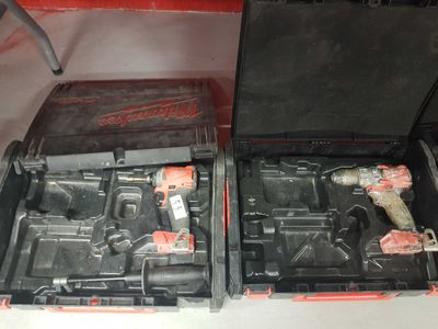 two tools that are in a case on the table