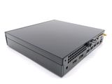 an image of a black computer case with two ports on top of it