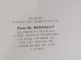 a close up of a book with writing on it