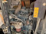 a close up of the engine of a truck
