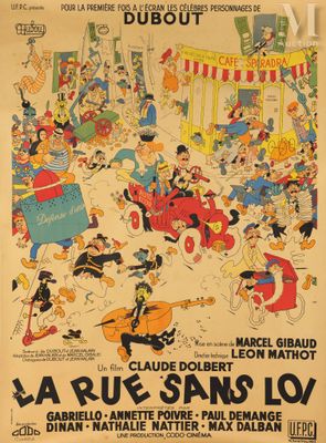la rue sans love - 11 x 17 movie poster - french style a