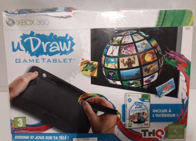 Tablette u draw avec jeu pour xbox 360 neuf sous blister