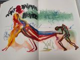 a book with a drawing of a man and a woman on it
