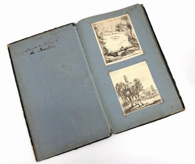 a book with a picture of a man riding a horse