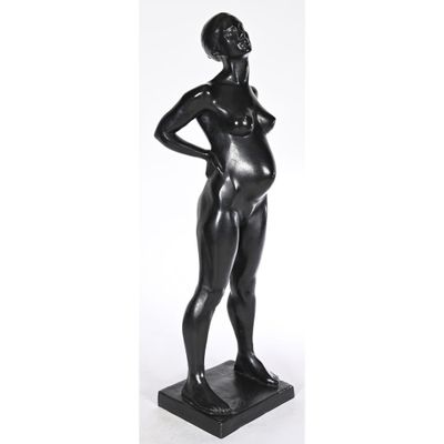 DROUIN Patrick. (Né en 1986). « Femme enceinte représentée d… - Photo 1