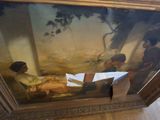 a picture of a painting on the ceiling of a room