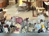 a large room with a lot of shoes on the floor