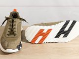nike air force 1 low olive / black - white - orange