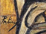 an image of a painting of a man holding a baseball bat