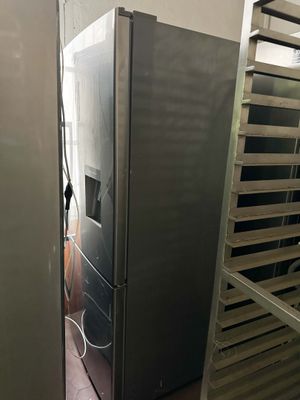 an image of a refrigerator in a commercial kitchen