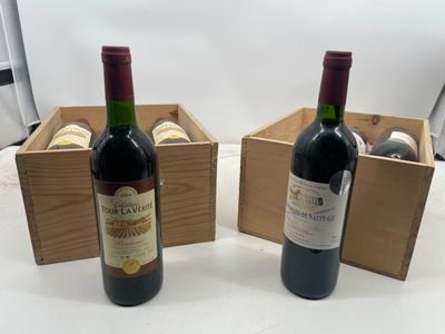 12 bouteilles 6 bts : Château TOUR LA VERITE 2004 et EXPRESS…