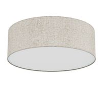 Plafonnier rond en tissu LQWELL