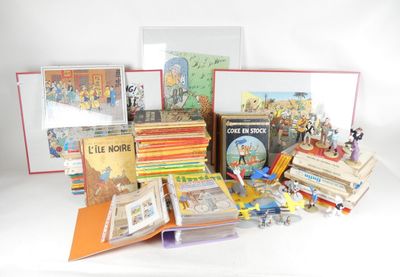 a pile of children ' s books sitting on a table