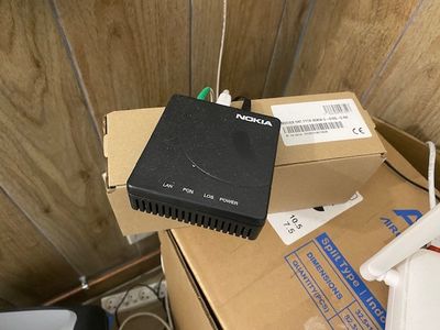 a box that has a small device on top of it
