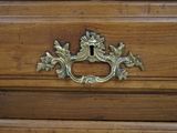 a close up of a drawer with a handle on it