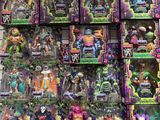 a lot of teenage mutant toys on display in the store