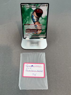 Pokemon : Ferdeterre EX 162/142 Ev7 - Bon Etat