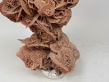 a brown vase with a bunch of flowers in it