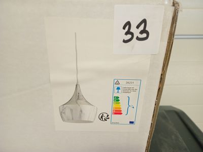 @@@ 2 suspensions métal effet MARBRE diamètre 19 - NEUF EN C…