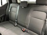 the back seats of a car are clean and ready to be used