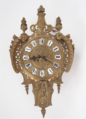 Cartel d'applique Napoléon III en bronze, de style Renaissan…