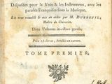 an old book with a black and white title on it