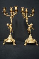 joli ensemble de cheminée en trois parties de style rococo -… (photo 3)