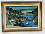 une image d'un tableau sur le mur d'une maison
