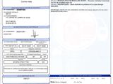 a document with a picture of a car on it