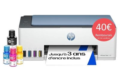 Imprimante HP smart tank 5106 La première photo est non cont…