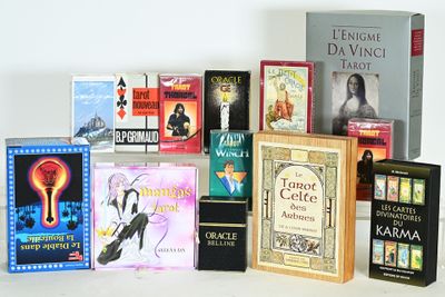 a lot of books that are sitting on a table
