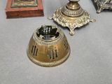 three different types of brass items on the table