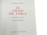 le grain de sable - editions de l ' embre