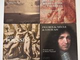 trois ouvrages consacrés à un livre traitant de la vie et de l'œuvre d'un homme