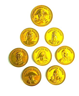NAPOLEON et ses Maréchaux / Suite de 8 médailles des Edition…