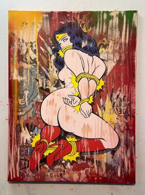 DILLON BOY Œuvre de 2023, vendue avec certificat d'authentic…