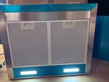 a picture of a stove top oven with a light on