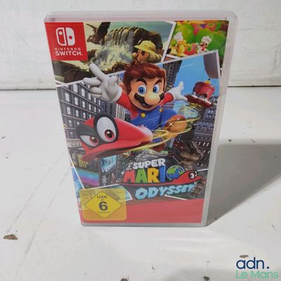 Le jeu « Super Mario Odyssey » pour Nintendo Wii est exposé