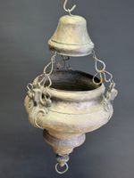 Lampe d'autel en tôle XVIII° (photo 2)