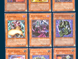 a close up of a bunch of cards on a table